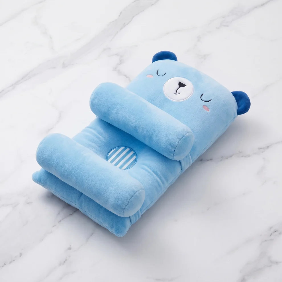 Cradle-Cup 360° Soft Cartoon Head-Shaping Pillow for Babies