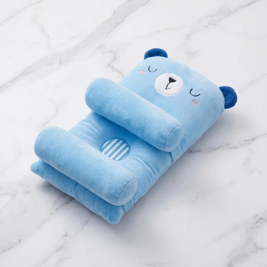 Cradle-Cup 360° Soft Cartoon Head-Shaping Pillow for Babies