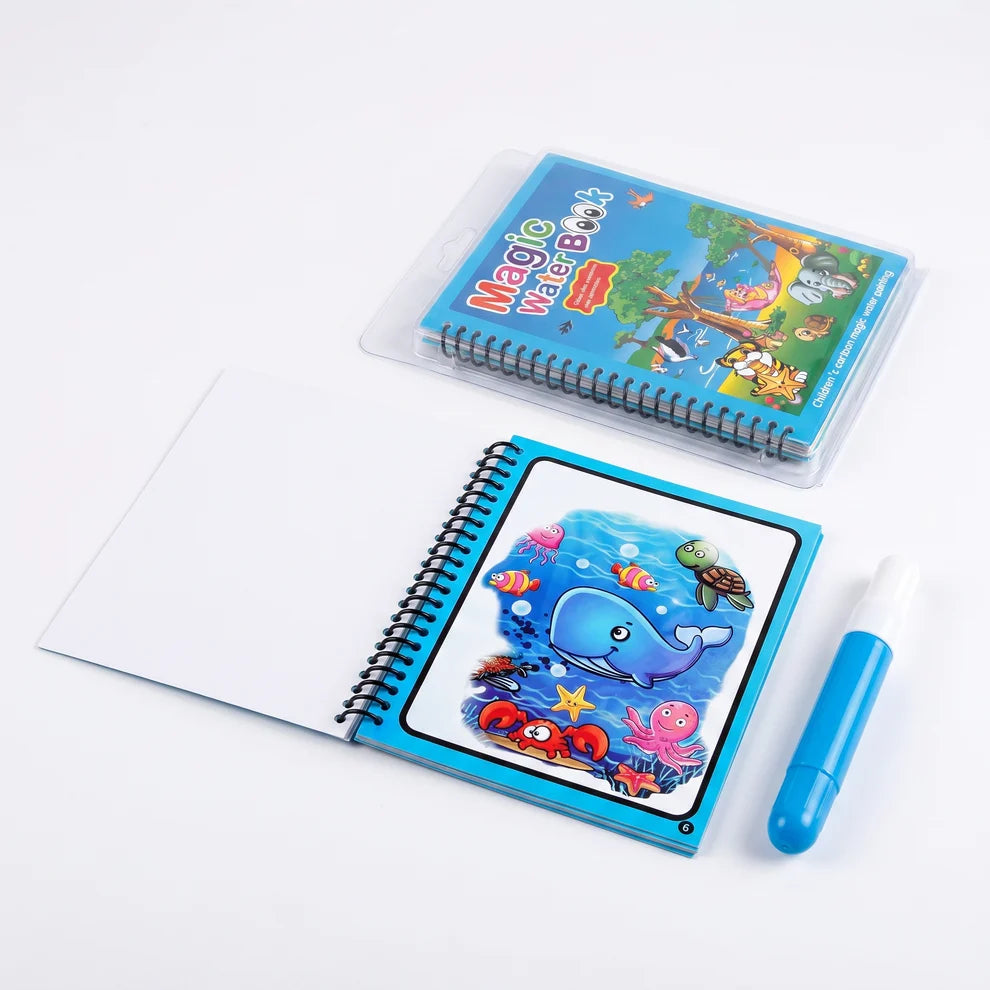 Magic Water Coloring Book